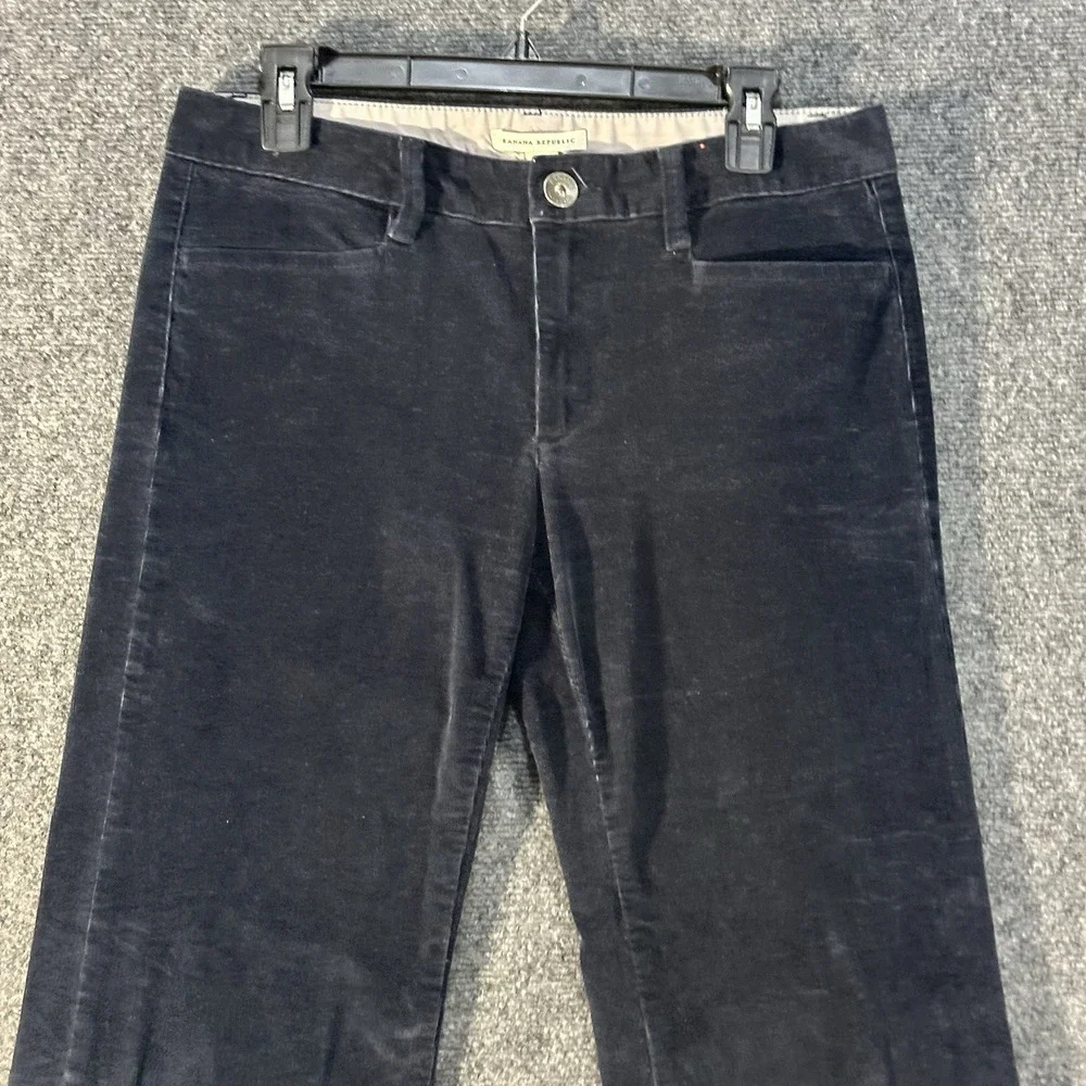 Banana Republic Mens Corduroy Pants Black‎ Straight Leg Size 28 x 31.5 Classic